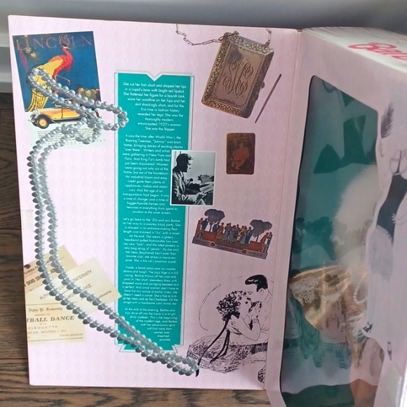 1920s Flapper Barbie Doll The Great Eras Collection Special Edition Mattel 1993 - Picture 2 of 14